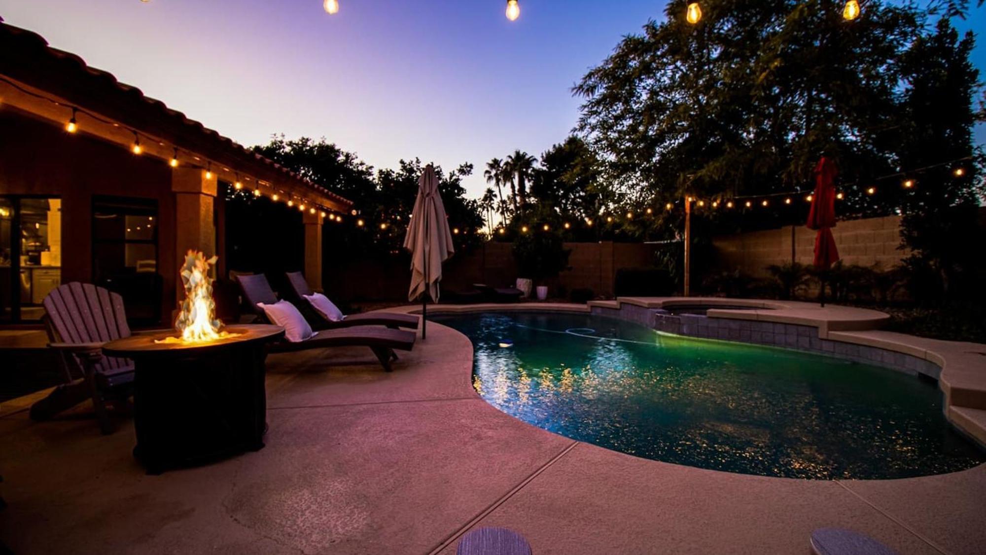 Stunning North Scottsdale Luxury Home Whtd Pool Phoenix Exterior photo