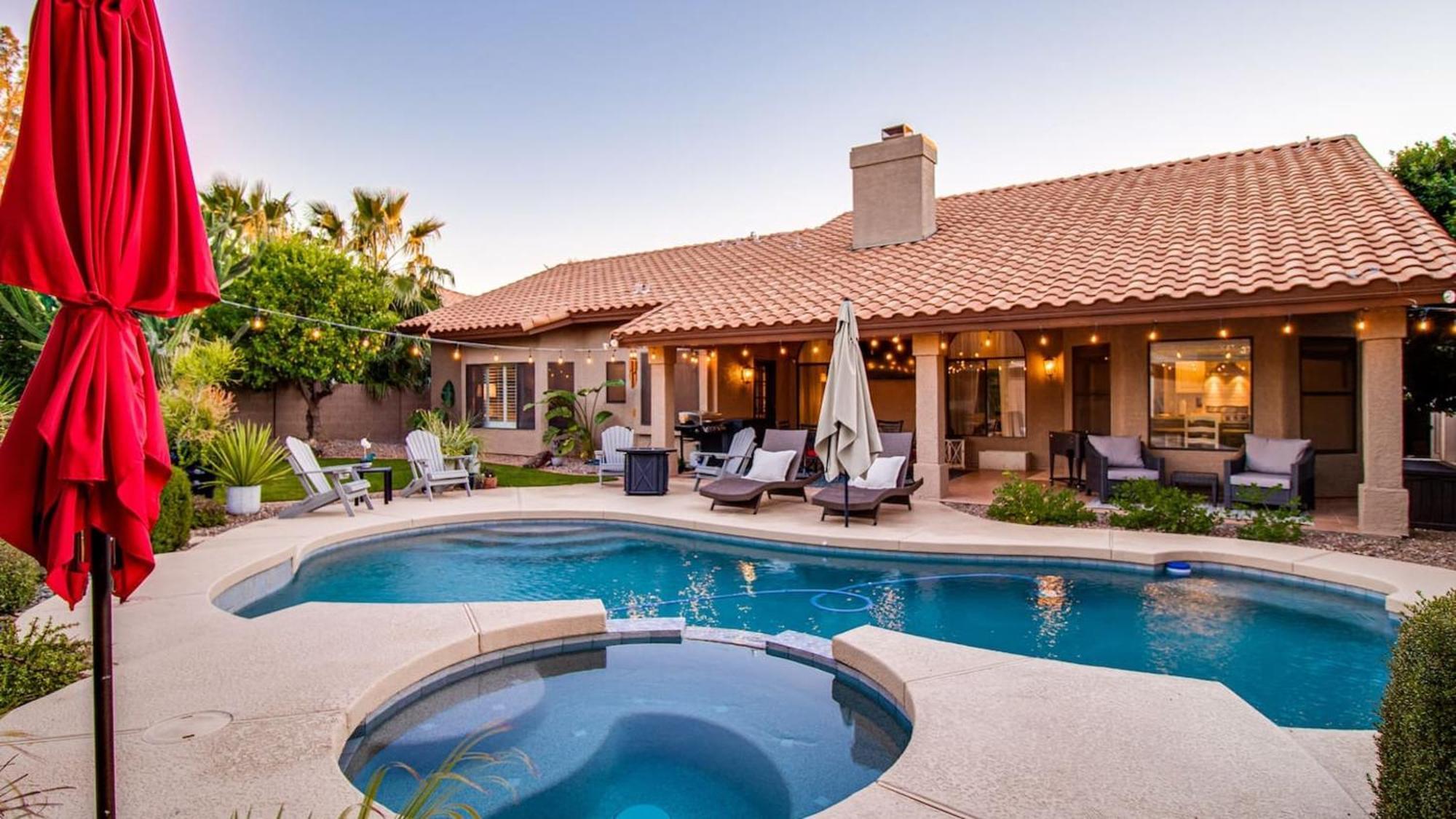 Stunning North Scottsdale Luxury Home Whtd Pool Phoenix Exterior photo